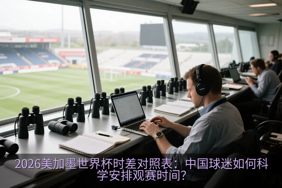 2026美加墨世界杯时差对照表：中国球迷如何科学安排观赛时间？